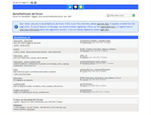 Tablet Screenshot of dhmforum.net